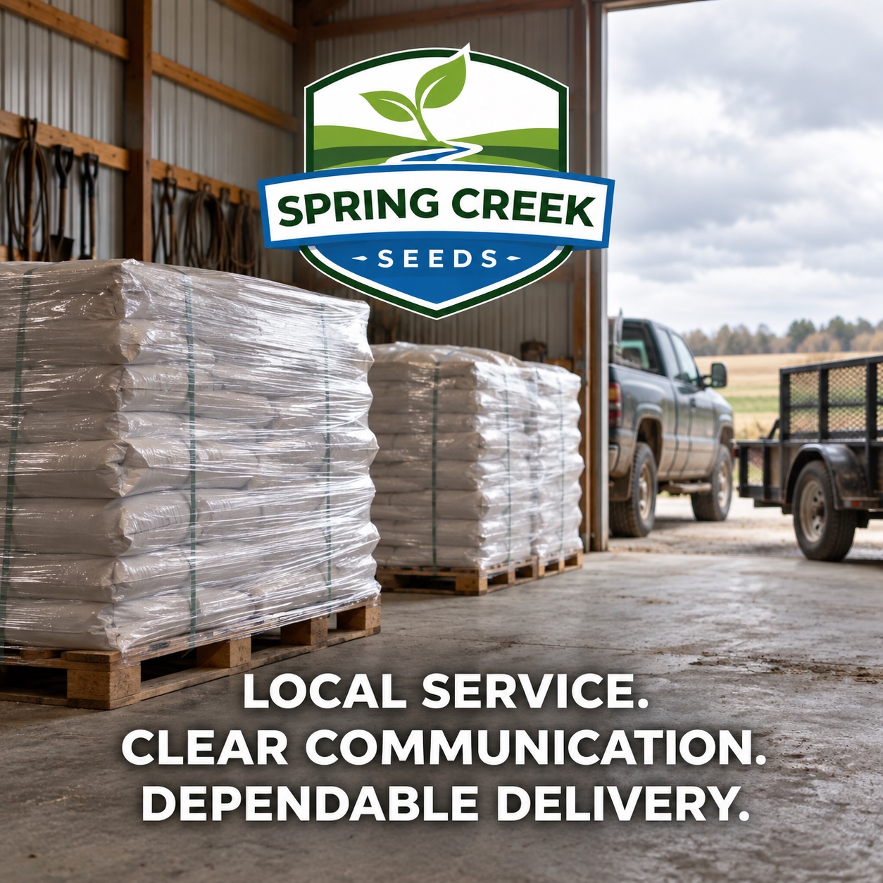 Local service, clear communication, dependable delivery